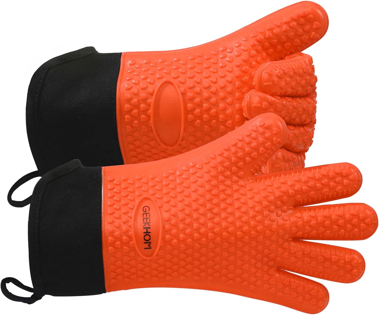 Guantes silicona barbacoa brazo largo 14pulg antiderrap
