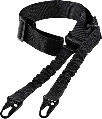 Eslinga 2 puntos ajustable con soportes QD 1.25pulg para riel
