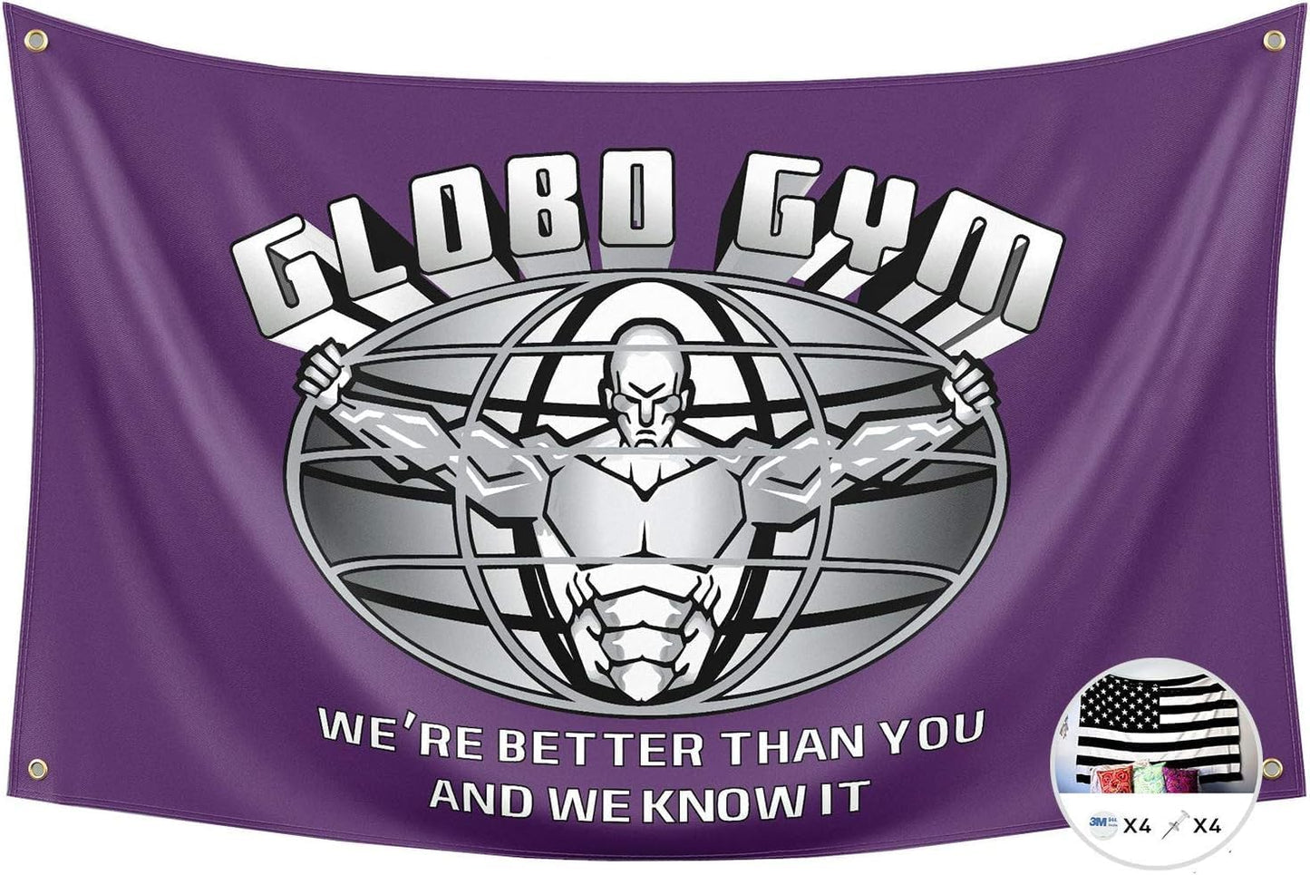Bandera de 3x5ft resistente UV para decoración de cueva
