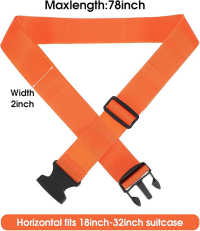 12 Correas Equipaje Ajustables Viaje Negocios