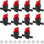 10 Válvulas Cierre Combustible 1/4" Comp