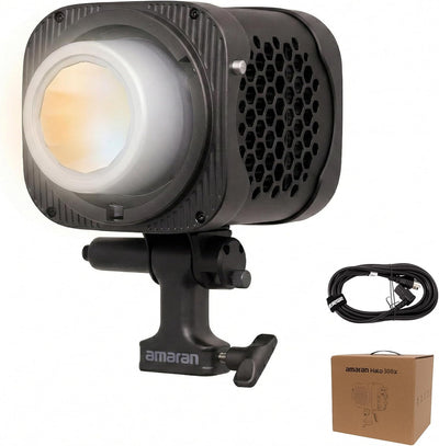 Luz LED COB bicolor 305W 2700K-6500K DMX monolight