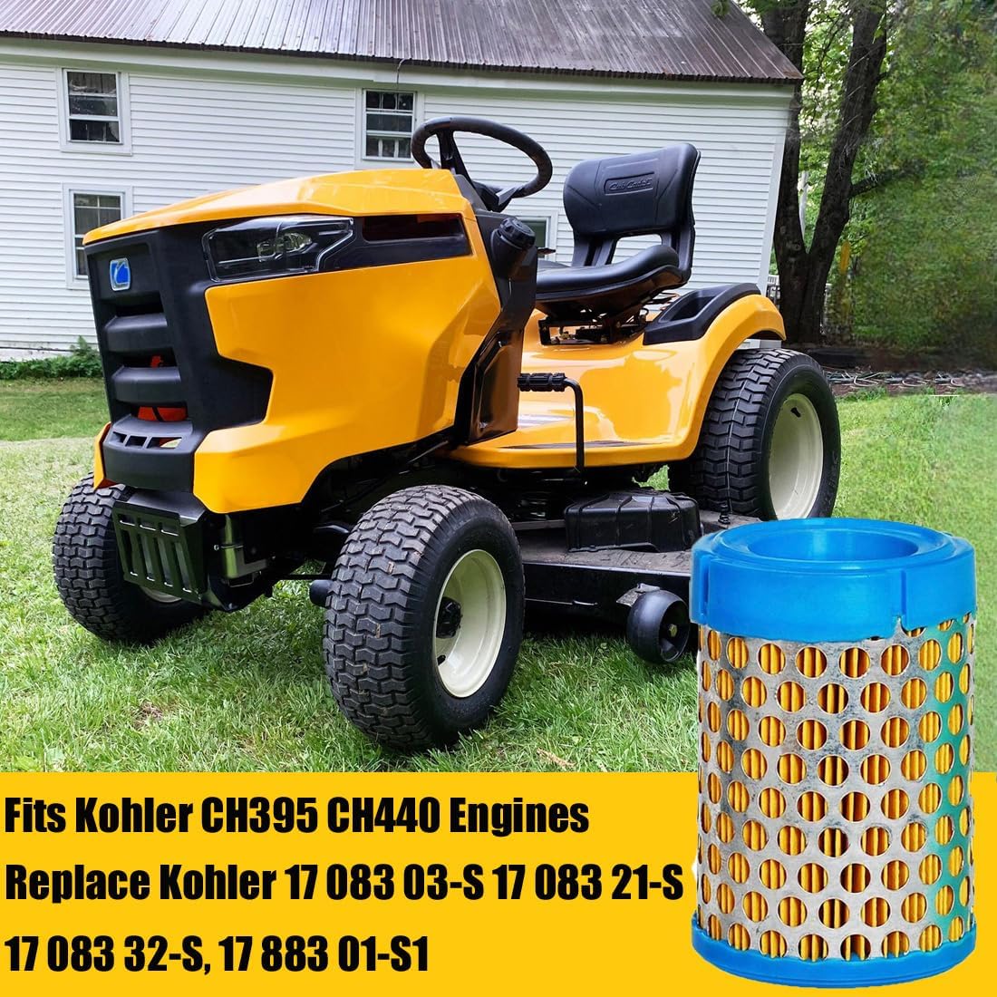 Filtro de Aire para Baño Kohler CH440 de Alta Eficiencia