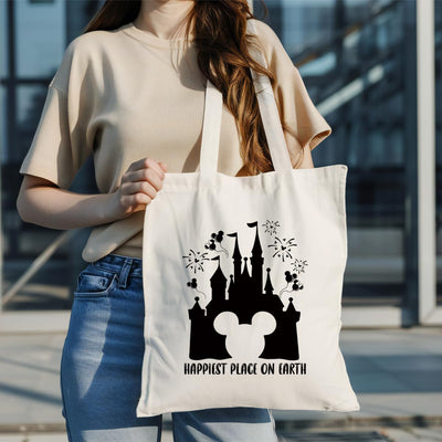 Bolso Canvas Reutiliz. para Mujer Usos Diarios