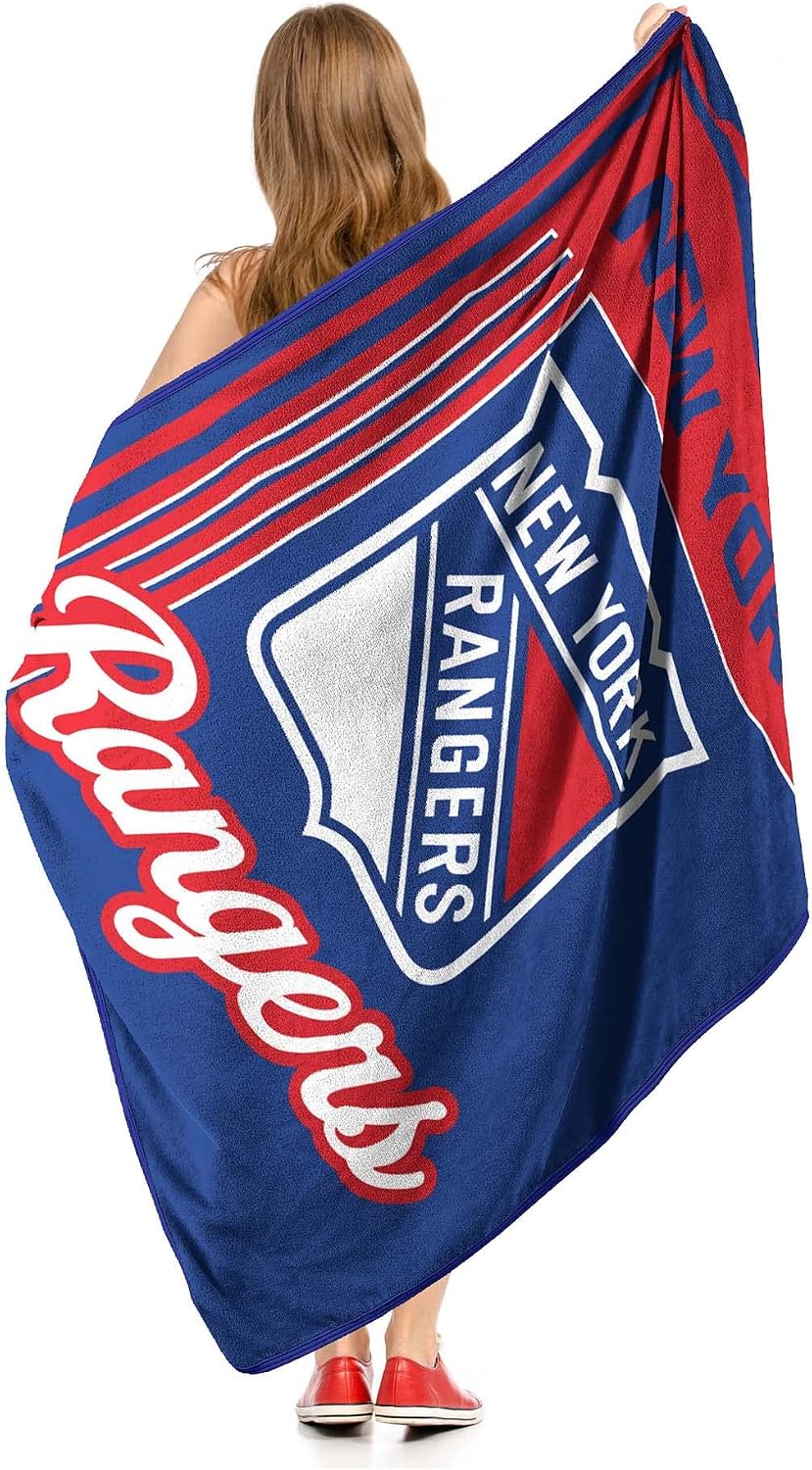 Manta microfibra NHL New York Rangers 46x60"