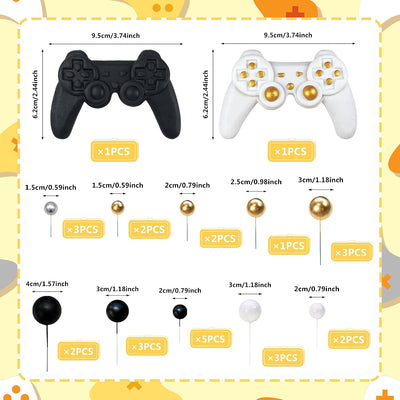 28 Pzas Decoración Tartas Temática Videojuegos
