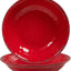 Set 2 cuencos melamina 34.9x7cm profundos navidad