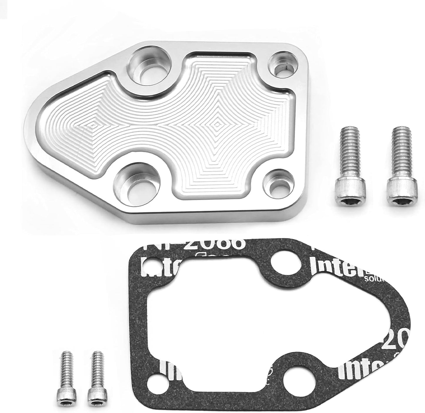 Juego placa bomba combustible repuesto Chevy aluminio