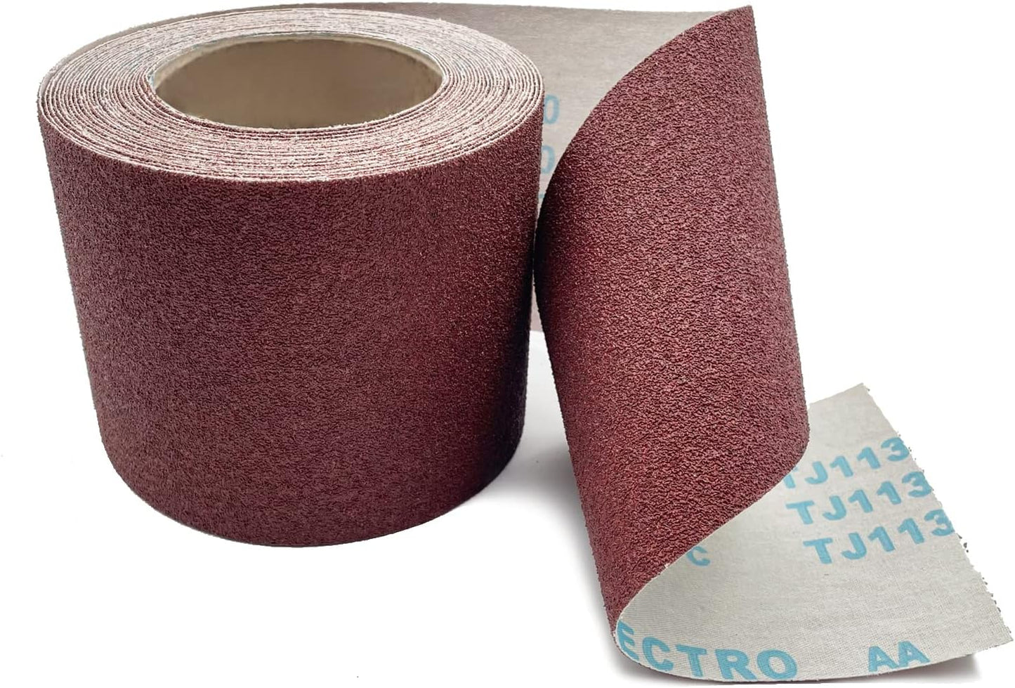 Rollo papel lija grano 60 4.5pulg x 32.8ft para madera metal