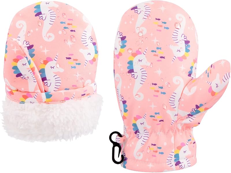 Guantes invierno niños impermeables forro polar deporte