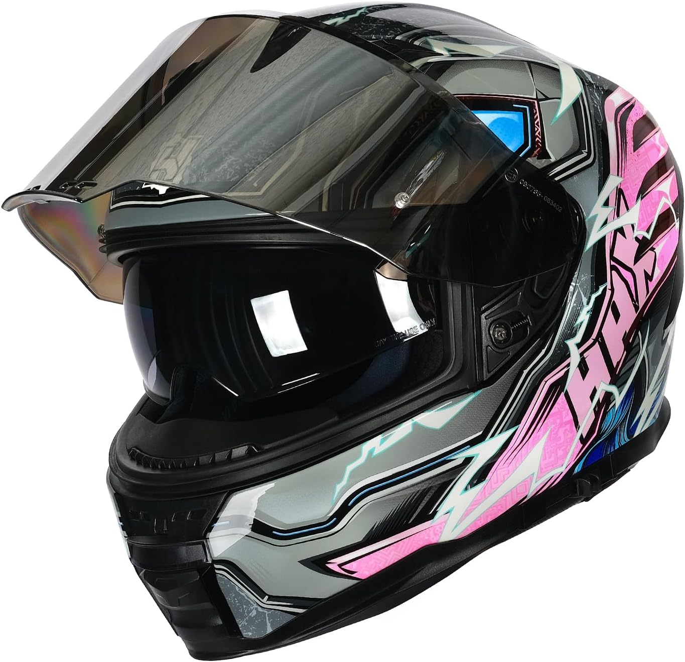 Casco cara completa para motos y e-bikes visor doble