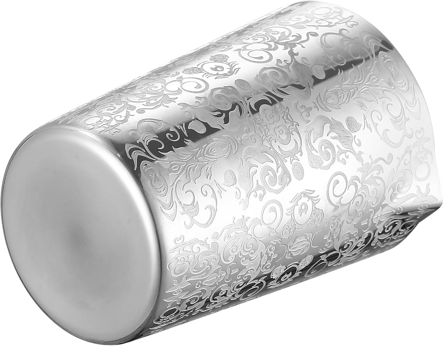 Vaso mezclador irrompible 17oz color plateado
