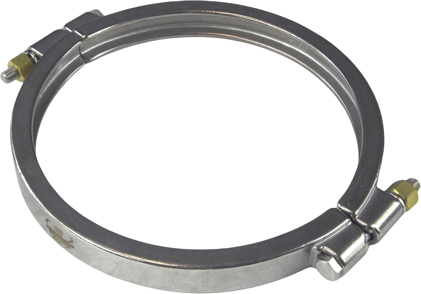 Abrazadera sanitaria trébol 8pulg acero inox 304