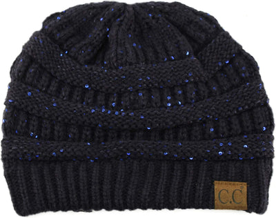 Gorro tejido cable grueso estirable invierno otoño