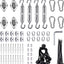 Kit accesorios vela sombra 6" 118pzas para exteriores