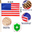 40 Banderas Americanas en Palo 4x6" Decoración 4 Julio