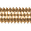 Tornillo máquina ranurado 6-32 x 3/8 pulg Latón 40 Uds