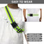 Chaleco reflectante para correr con correas de seguridad