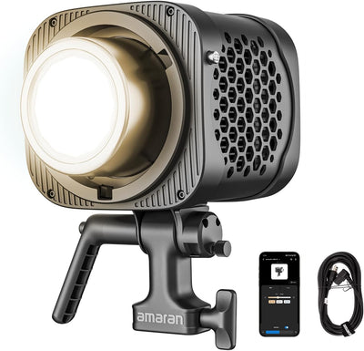 Luz LED estudio COB bicolor 2700K-6500K