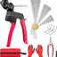 Kit 300 bridas acero inox 304 plateado 7.8-11.8"