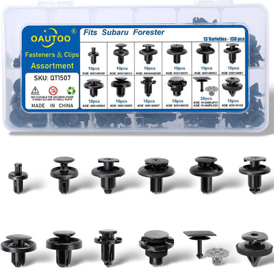 Set 130 Pzas Retenedores Subaru Forester Interior Exterior