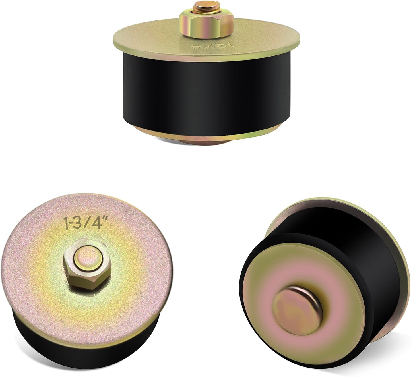 Tapón expansión goma congelación motor 3 pzas