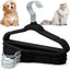 24 Perchas Terriperros 11" Antiderrap 360° Negro Metal Inox