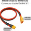 Cable adaptador XT60 a XT90 3 pies para drones y generadores