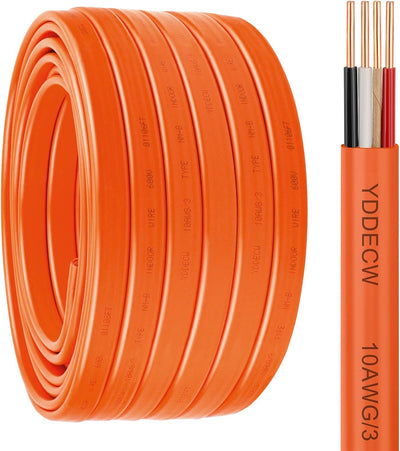 Cable NM-B 10/3 con tierra 60ft cobre puro 10 AWG