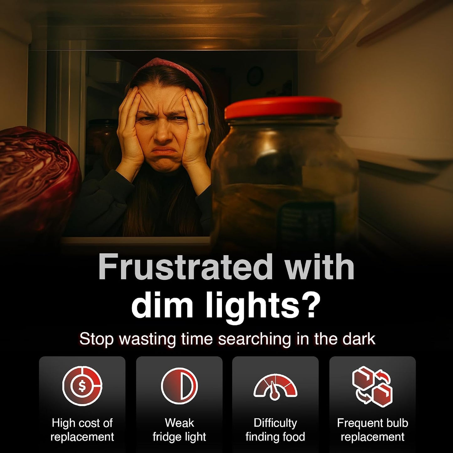 Bombilla LED E17 3W para frigidaire mini nevera 2uds