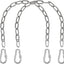 Cadena silla colgante con mosquetones 2 pzas