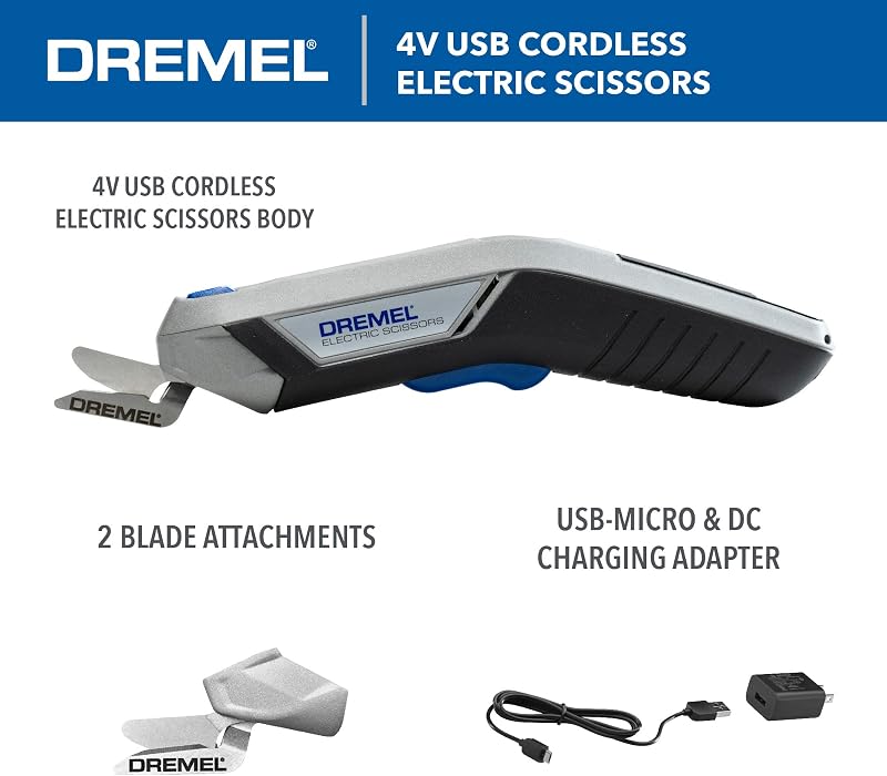 Tijeras eléctricas inalámbricas 4V batería USB con