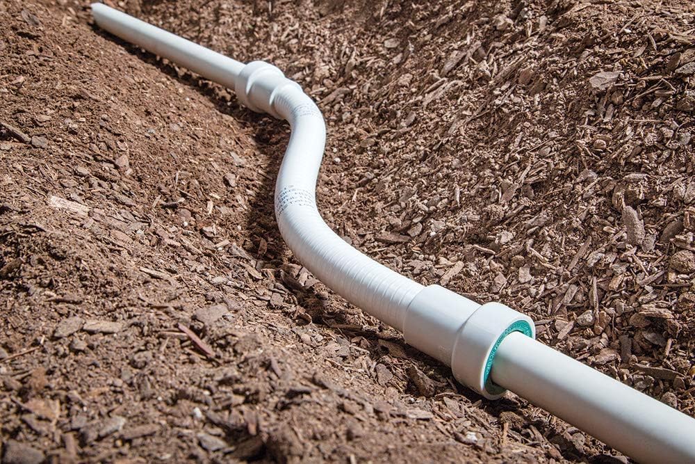 Acoplamiento flexible PVC 3/4 con bloqueo