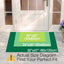 Tapete antiderrap puerta 24x36 con bordado árbol