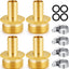 Adaptador PEX 1/2" a conexión macho GHT para manguera