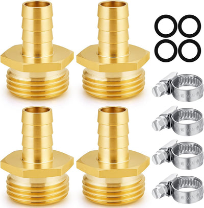 Adaptador PEX 1/2" a conexión macho GHT para manguera