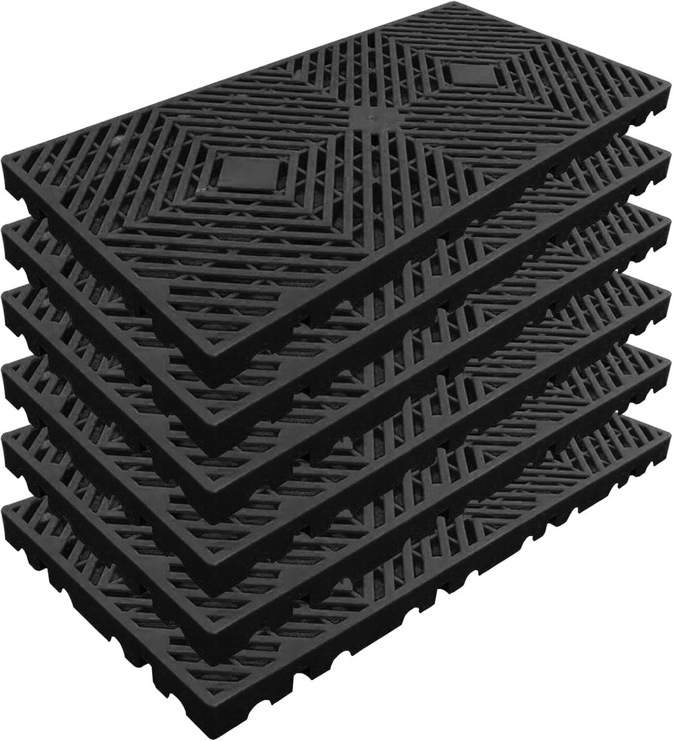 Paletas plástico impermeable ventilación 11.8x23.6pulg 6