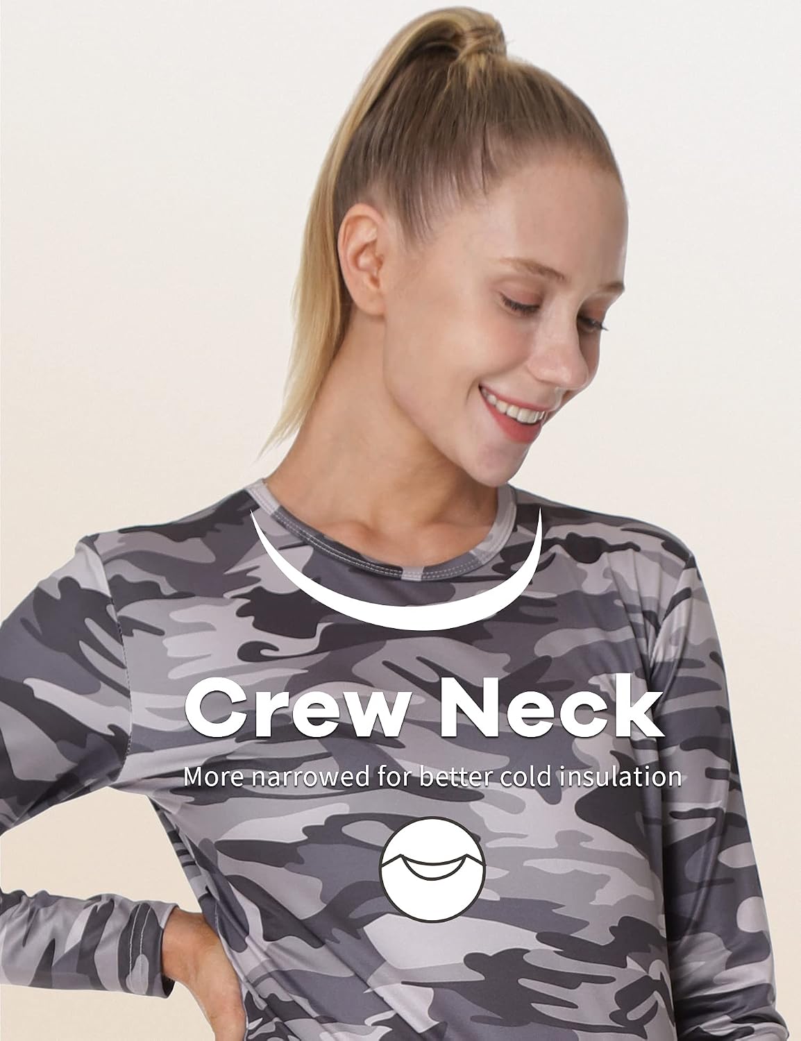 Conjunto ropa interior térmica mujer forro polar suave
