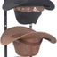 Perchero sombrero metal 4 ganchos para vaquero fedora