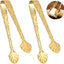 2 Pinzas Azúcar Acero Inox 3.74pulg para Hielo Bar Postres