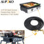 Adaptador codo propano Blackstone conector gas 3/8pulg