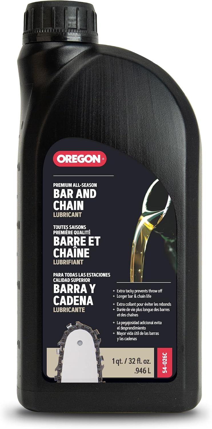 Aceite barra cadena 32oz lubricante todas estaciones