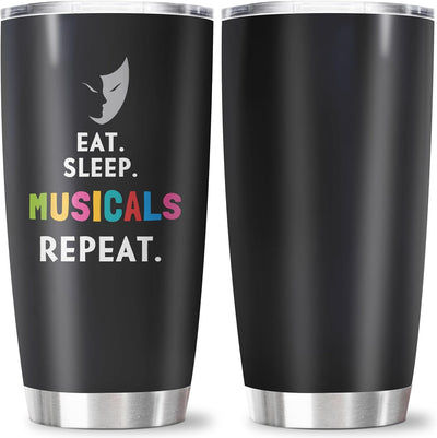 Taza regalo teatro Broadway 20oz para músicos y actores
