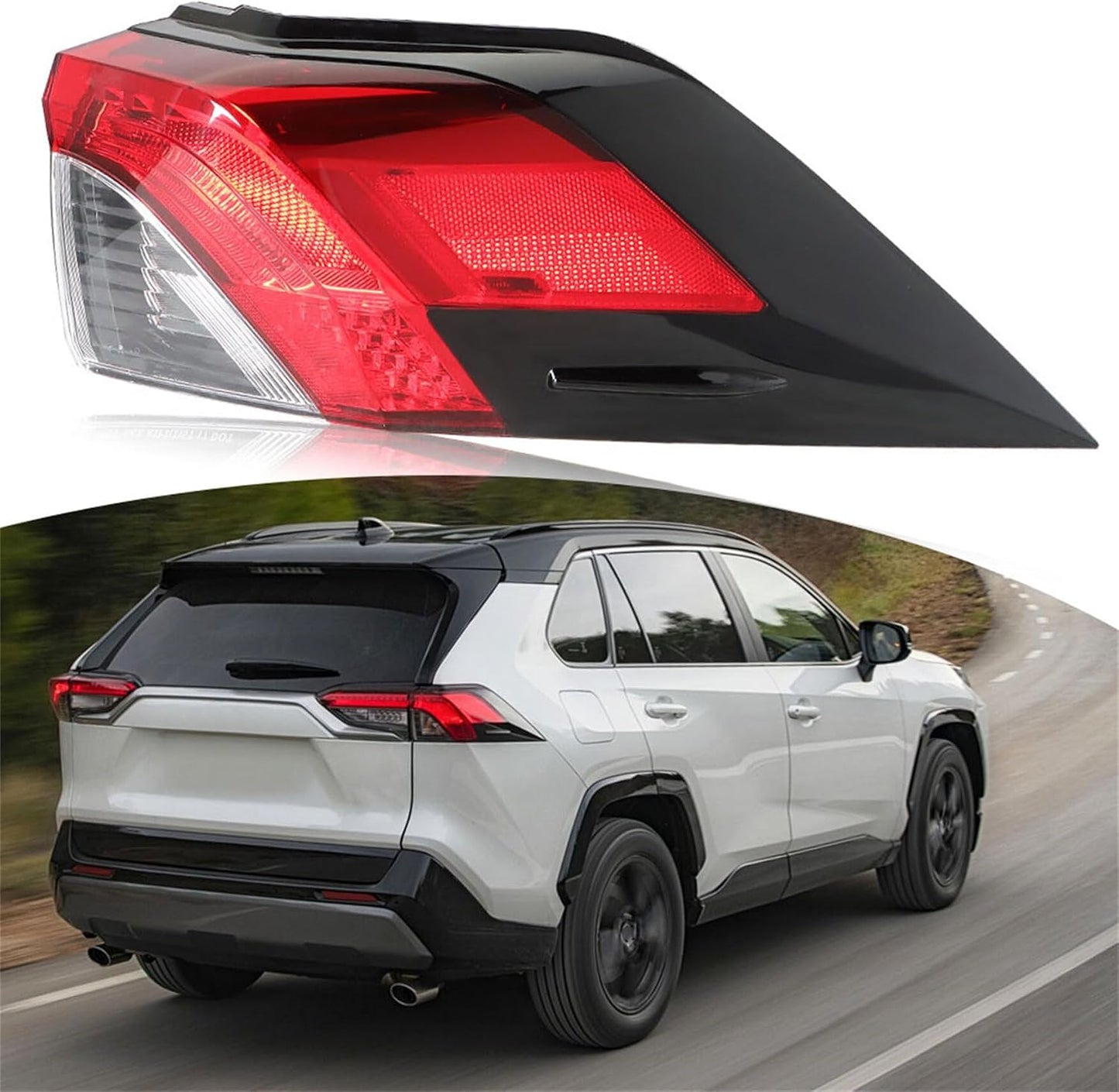 Reemplazo luz trasera derecha Toyota RAV4 19-20