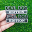 2 Pzas Emblema 3D Perro Diablo para Parachoques Vehículo