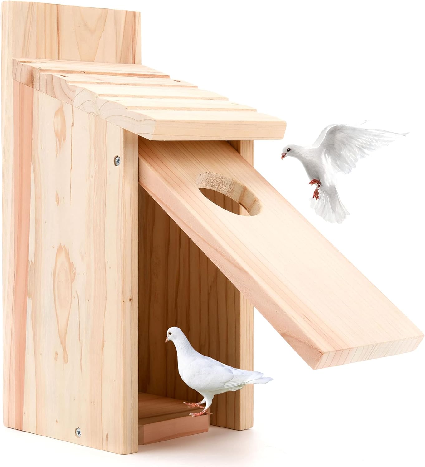 Casas para pájaros de madera cedar para exterior