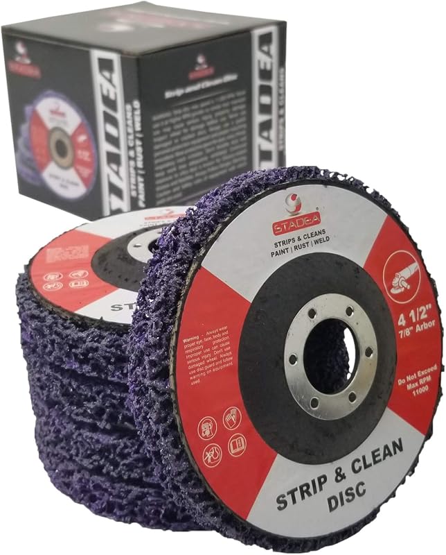 Disco limpieza 4.5pulg para pintura óxido 5 pzas