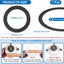 Anillo Goof para candelabro empotrado 4pulg 6.77pulg