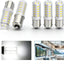 5 Pzas Bombillas LED BA15S 12-24V para RV Barco Blanco Frío