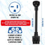 Adaptador 16" comp Tesla Gen 2 Cargador Portátil